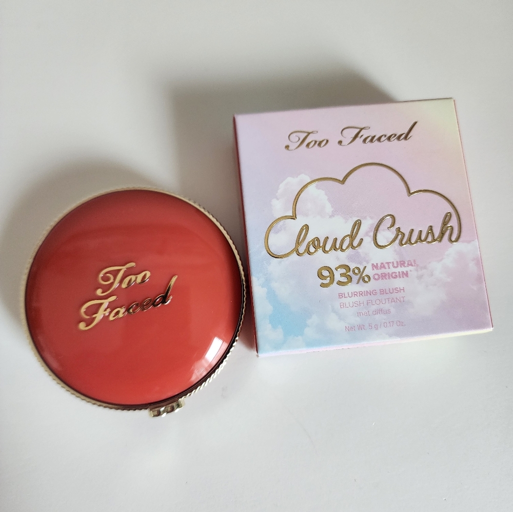 Too Faced Cloud Crush Blurring Blush in Tequila Sunset